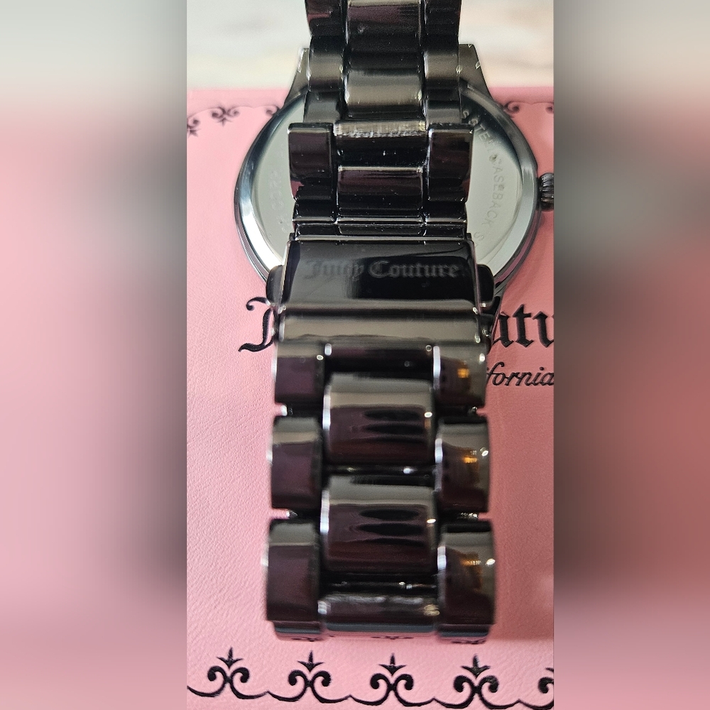 Juicy Couture Pink Crystal Accent Women's Watch - Picture 8 of 11